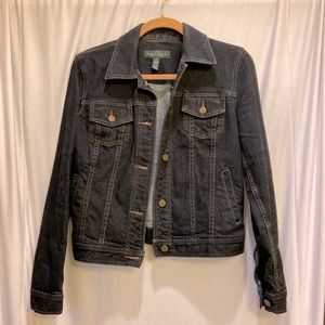 Dark wash denim jacket